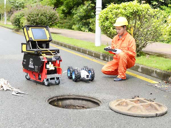 柘城管道机器人检测